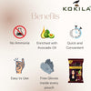 Kokila Unisex Hair Color Shampoo Enriched With Almond Oil in Just 5 Minute, Long-Lasting Instant Hair Color (Burgundy)