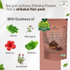 Kokila Pure & Natural -Amla, Shikakai & Henna Powder for Hair (200G Each) - Strengthening, Nourish, Conditioner & Cleanser