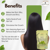 Kokila Pure & Natural Amla Powder for Hair (200G) - Strengthening, Nourish, Conditioner & Cleanser