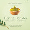 Kokila Organic Henna Powder for Natural Hair Color, 100% Natural Henna leaves Powder 1 Box 200Gm (2 Pouches - 100gm Each)