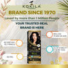 Kokila NO PPD Shampoo Hair Colour - Natural Black 400ml for Women and Men