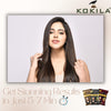 Kokila Unisex Hair Color Shampoo Enriched With Almond Oil in Just 5 Minute, Long-Lasting Instant Color (Natural Brown)