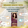 Kokila NO PPD Shampoo Hair Colour - Burgundy 400ml for Women and Men