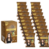 Kokila Unisex Hair Color Shampoo Enriched With Almond Oil in Just 5 Minute, Long-Lasting Instant Color (Natural Brown)