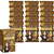 Kokila Unisex Hair Color Shampoo Enriched With Almond Oil in Just 5 Minute, Long-Lasting Instant Color (Natural Brown)
